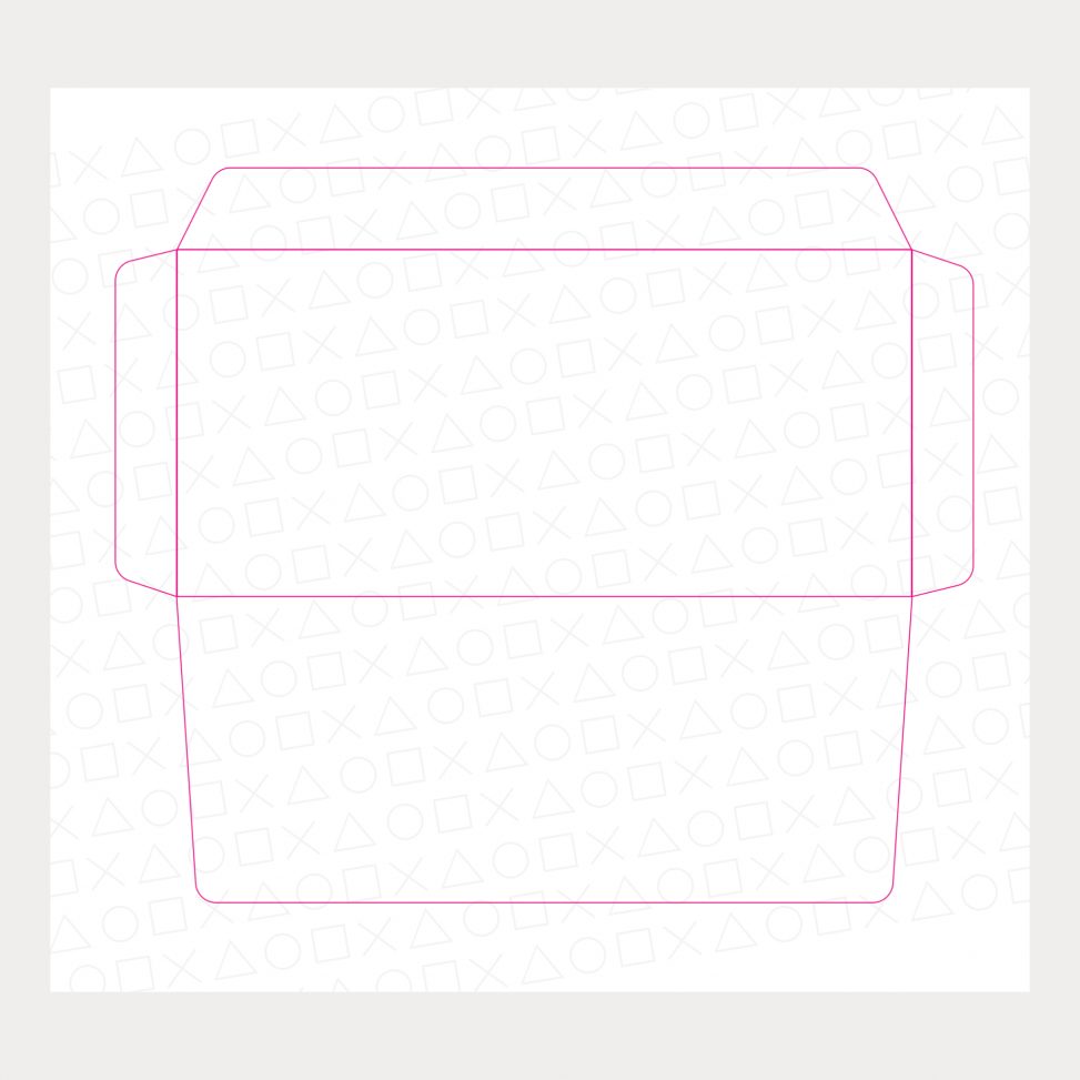 Envelope for a rewards card.
